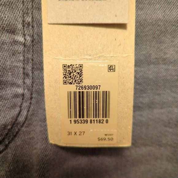 Levi’s RIBCAGE STRAIGHT ANKLE WOMEN'S JEANS NWT Sz 31x27 - Picture 3 of 6